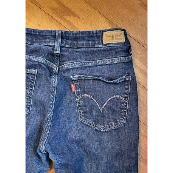 Levi's Jeans Womens Size 12 S/C Dark Blue Mid-Rise Skinny Denim Pants 26" Inseam - Picture 15 of 15